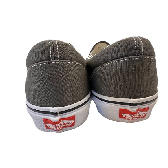 Vans Classic Slip-On Canvas Sneaker Charcoal Size 10.5 main image 6